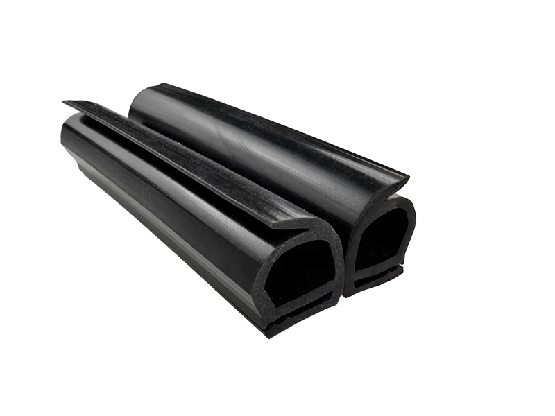 22/24mm Card Slot Type Silicone Seal Strip, High Temperature Resistant Dustproof Door Seal for Industrial Ovens / Cabinets